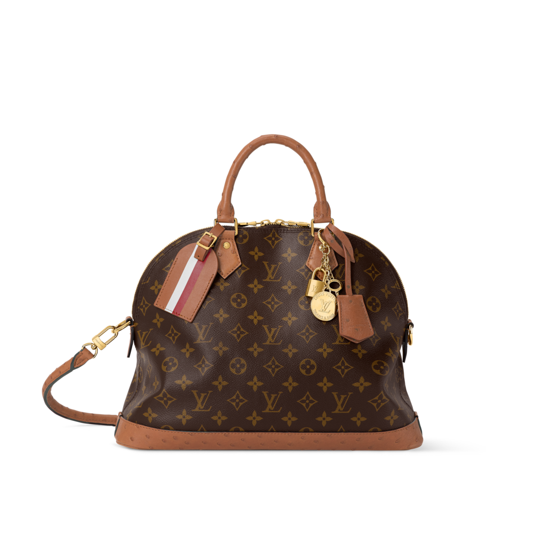 Alma MM Soft Celebration Monogram Canvas - Women Bags N30049